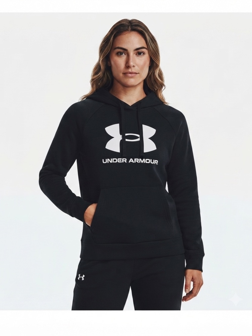 Under Armour womens Rival Fleece Big Logo Hoodie